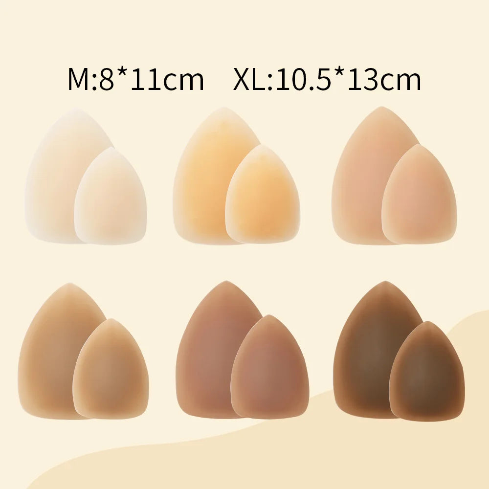 “Triangle Silicone Nipple Covers – Invisible & Reusable”